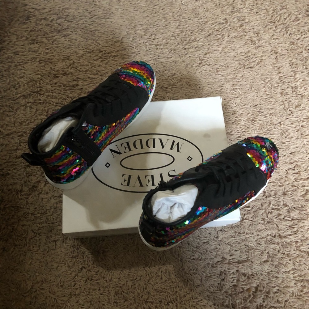 Steve Madden Girls’ High Top Sneakers